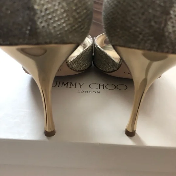 Jimmy Choo peep toe heels - Picture 11 of 14